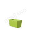 Кашпо Trapezio 42H DB Spring Green