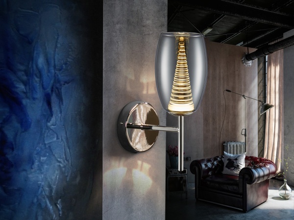 Бра Nebula 1L LED хром от интернет-магазина IDODOM.RU