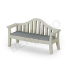 Скамейка Province Bone Brown, Gray