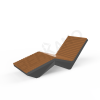 Шезлонг Quaro Seat с деревом Coal Black