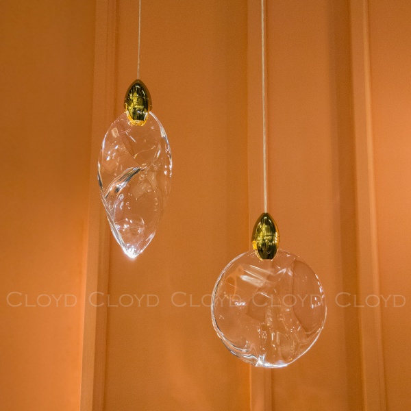 Подвесной светильник Cloyd GLOCK-C P2 / Ø20 см - золото (арт.11625) от интернет-магазина IDODOM.RU