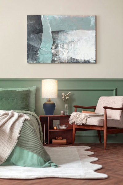 Настольная лампа Cloyd GARGANTUA-C T1 / выс. 48 см- черная керамика (арт.30146) от интернет-магазина IDODOM.RU