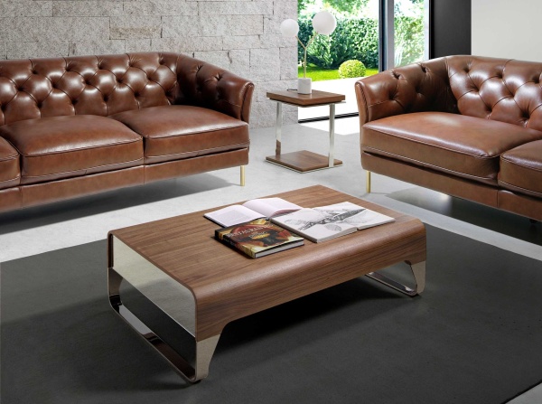 Столик журнальный 108A /2001 натуральный ореховый от интернет-магазина IDODOM.RU