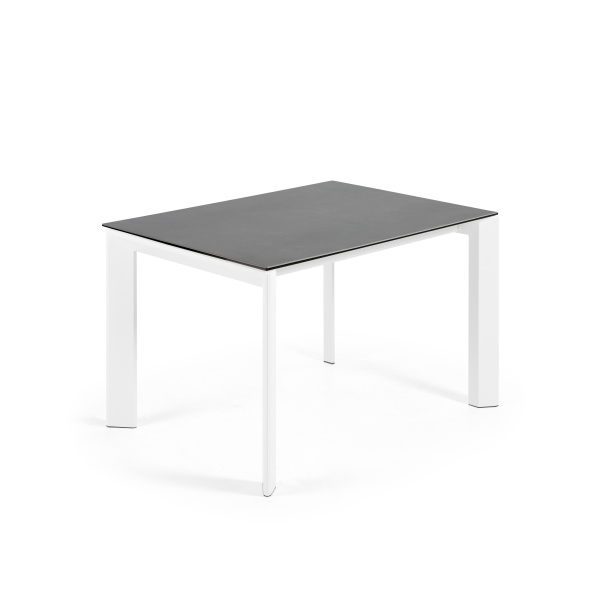 ATTA Стол 120 (180) x80 белый, керамический Vulcano Roca от интернет-магазина IDODOM.RU