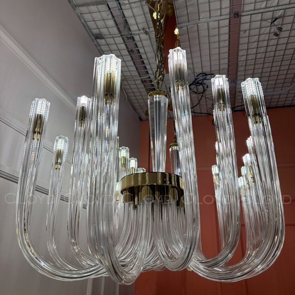 Люстра Cloyd AEDA C32 / шир. 120 см - золото (арт.11667) от интернет-магазина IDODOM.RU