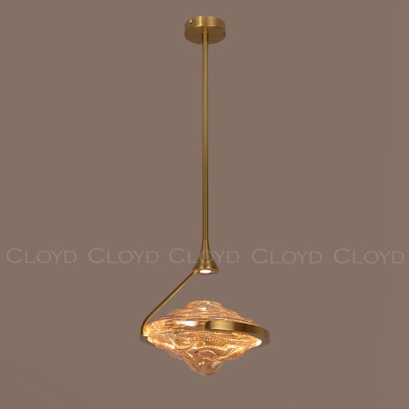 Подвесной светильник Cloyd AMALGAMA P1 / Ø28 см - золото (арт.11425) от интернет-магазина IDODOM.RU