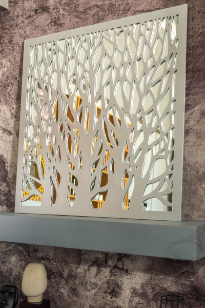 Зеркало Trees Silver от интернет-магазина IDODOM.RU