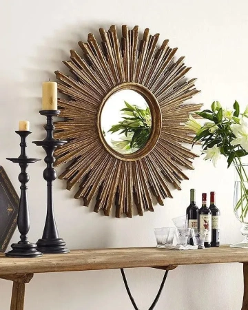 Зеркало "Эллисон" 14c. Gold от интернет-магазина IDODOM.RU