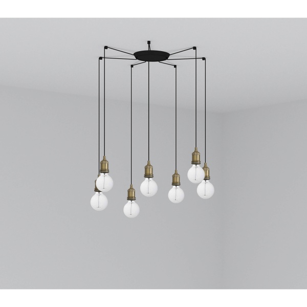 Люстра Art 7L состаренное золото от интернет-магазина IDODOM.RU