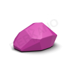 Светильник Polystone 45 фиолетового цвета
