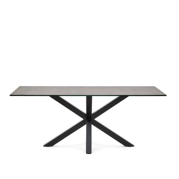 Стол Arya 200x100 черный керамика от интернет-магазина IDODOM.RU