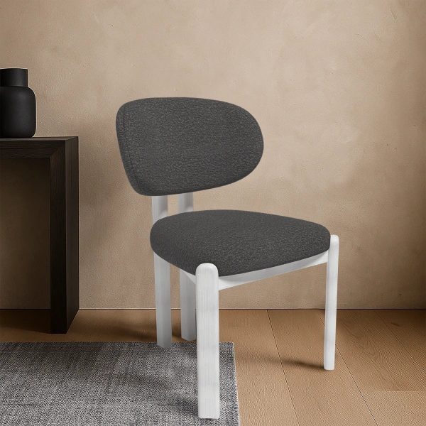 Стул Galloti, бук белый, букле noble 229 от интернет-магазина IDODOM.RU