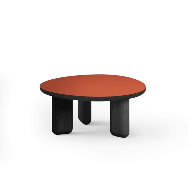 Журнальный столик Momo D800 массив / пластик fenix грейпфрут от интернет-магазина IDODOM.RU