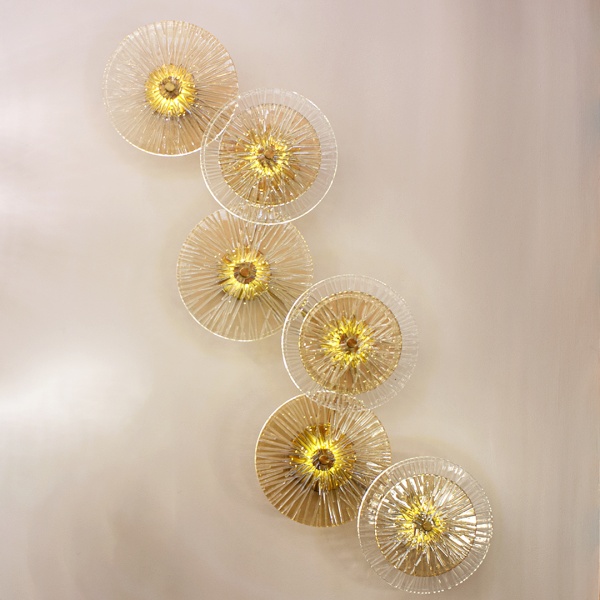 Бра Cloyd HELION-C W6 / выс. 92 см - латунь (арт.20209) от интернет-магазина IDODOM.RU