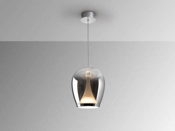 Suspiro Подвесной светильник хром/коричневый D25 от интернет-магазина IDODOM.RU