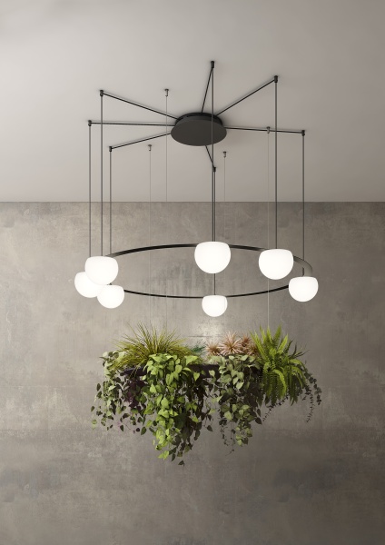 Люстра Circ CIR_R30S1MP1VK с поверхностным навесом от интернет-магазина IDODOM.RU