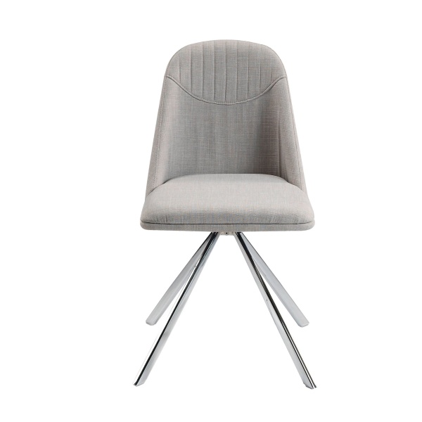 Поворотный стул Espacio Malva F3216 /4020 серый от интернет-магазина IDODOM.RU