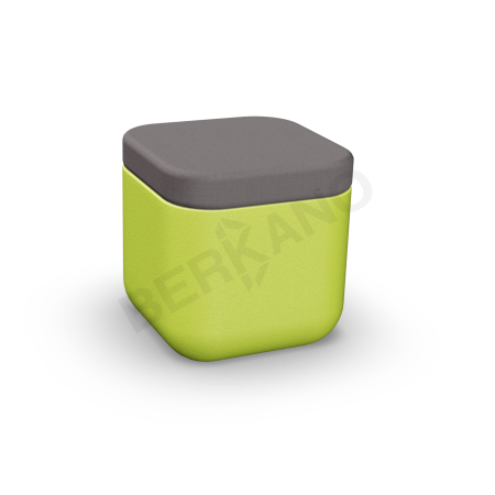 Пуф Grace Spring Green, Graphite