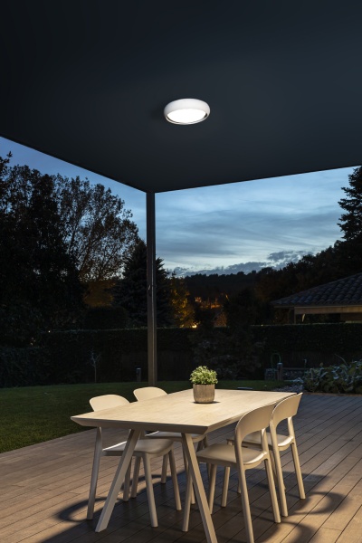 Anga 295 Потолочный светильник белого цвета LED 24W 2700K от интернет-магазина IDODOM.RU