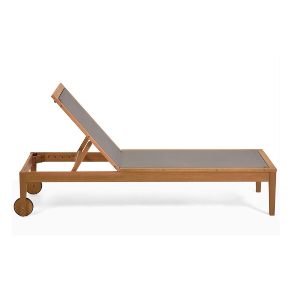 Шезлонг Caterin из эвкалипта зеленый от интернет-магазина IDODOM.RU