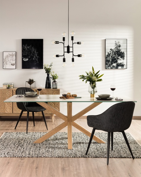 Стол Arya 200x100 под дерево от интернет-магазина IDODOM.RU