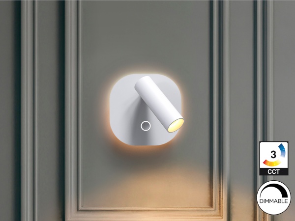 Biblos Бра с ридером белый от интернет-магазина IDODOM.RU