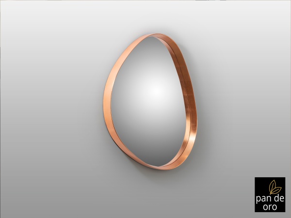 Julie Декоративное зеркало розовое золото от интернет-магазина IDODOM.RU