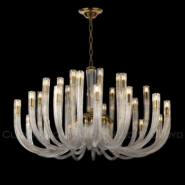 Люстра Cloyd AEDA C32 / Ø90 см - золото (арт.11663) от интернет-магазина IDODOM.RU