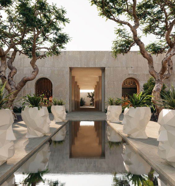 Кашпо Adan Nano матовое белое от интернет-магазина IDODOM.RU