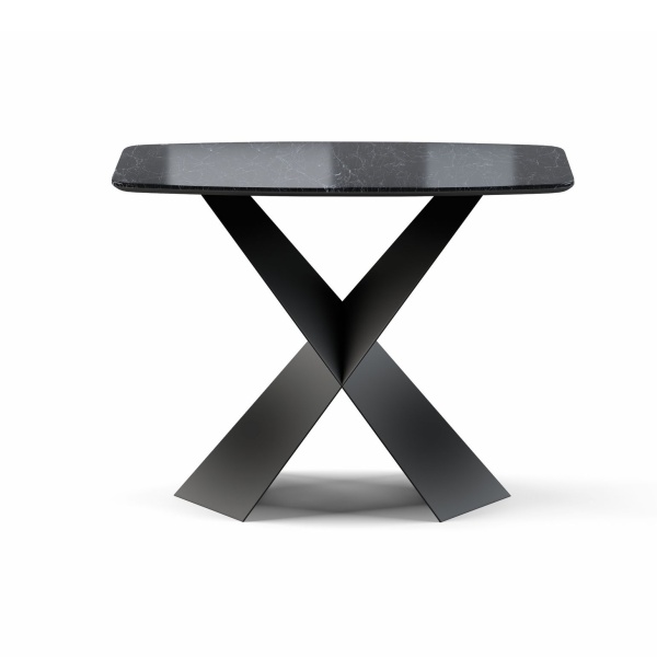 Консоль Tyler 100 керамика глянцевая, черная от интернет-магазина IDODOM.RU