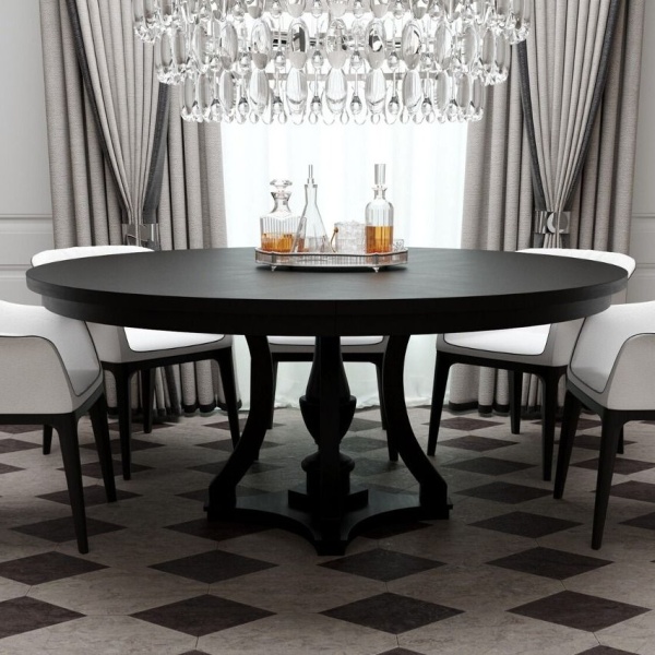 Стол Aspen 180, круглый, шпон от интернет-магазина IDODOM.RU