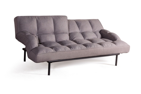 Диван-кровать трехместный Best, рогожка серый от интернет-магазина IDODOM.RU