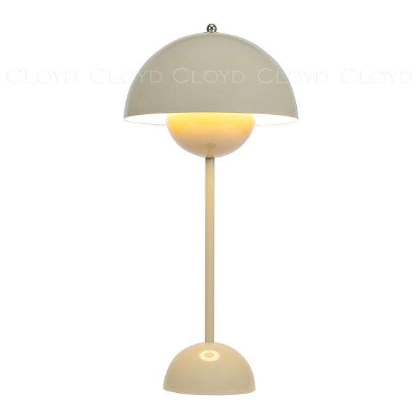 Настольная лампа Cloyd ERMA-B T1 / выс. 50 см - серый (арт.30043) от интернет-магазина IDODOM.RU