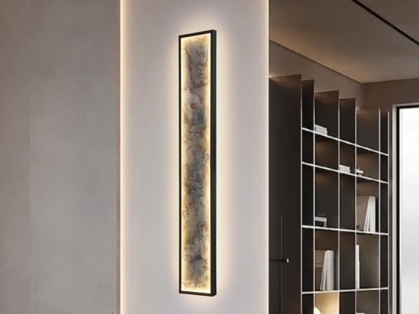 Настенный светильник Stone CCT- черный LED L100 от интернет-магазина IDODOM.RU