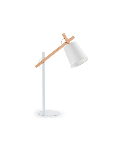 Настольная лампа Jovik белая от интернет-магазина IDODOM.RU