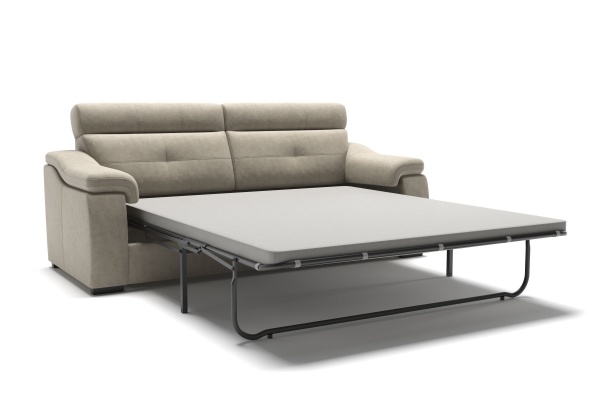 Boston диван-кровать прямой замша серый от интернет-магазина IDODOM.RU