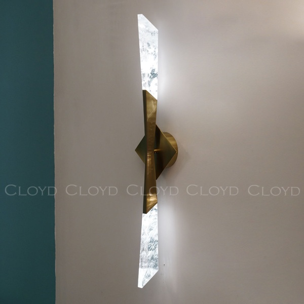 Бра Cloyd GRENGAM W2 / выс. 80 см - латунь (арт.20427) от интернет-магазина IDODOM.RU