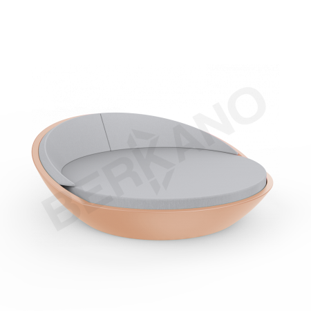 Шезлонг Riviera Terracotta, Gray