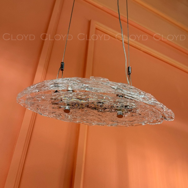 Подвесной светильник Cloyd GREES P1 / шир. 32 см - down - хром (арт.11568) от интернет-магазина IDODOM.RU