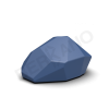 Светильник Polystone 45 синего цвета