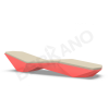 Шезлонг Quaro с подушками Chili Red, Bone Brown