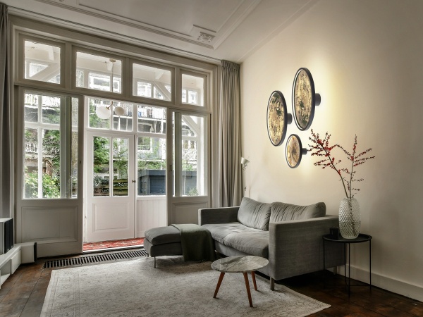 Настенный/потолочный светильник Stone CCT- черный LED D60 от интернет-магазина IDODOM.RU