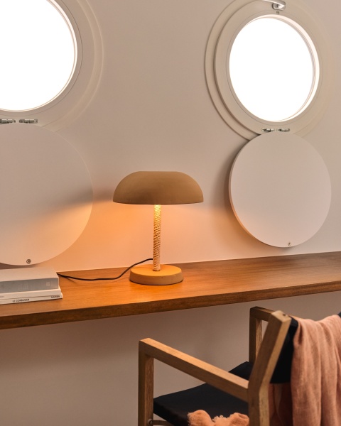 Настольная лампа Arinda из терракоты от интернет-магазина IDODOM.RU