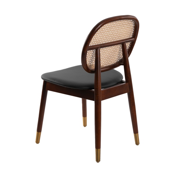 Стул DC1599 /4093 из экокожи и ротанга от интернет-магазина IDODOM.RU