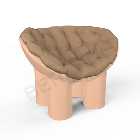 Кресло SLON Terracotta, Cappuccino