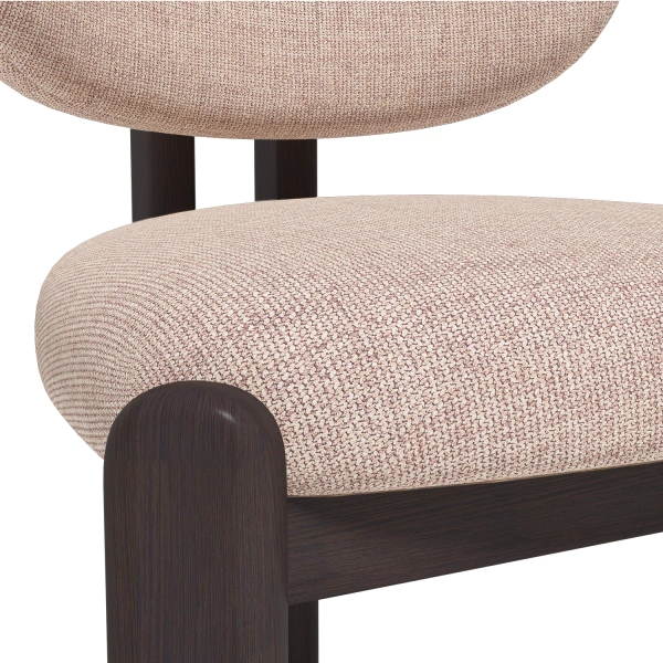 Стул Galloti, бук венге, рогожка wellton 130 от интернет-магазина IDODOM.RU