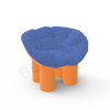 Кресло SLON Kids Orange, Navy