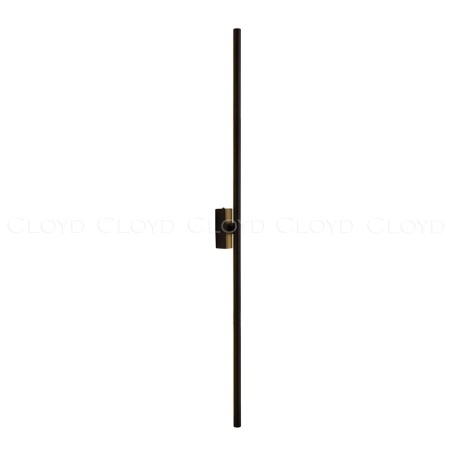 Бра Cloyd LINEAS-B W1 / выс. 100 см- 3000K - черный матовый (арт.20457) от интернет-магазина IDODOM.RU