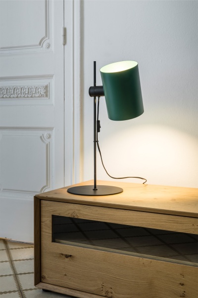 Настольная лампа Guadalupe черный/зеленый от интернет-магазина IDODOM.RU