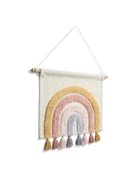 Настенный гобелен Tadea 100% хлопок разноцветная радуга 60 x 52 см от интернет-магазина IDODOM.RU